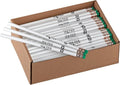 Pencil Guy Promotional Personalized Imprinted Pencils, White, 500/Box