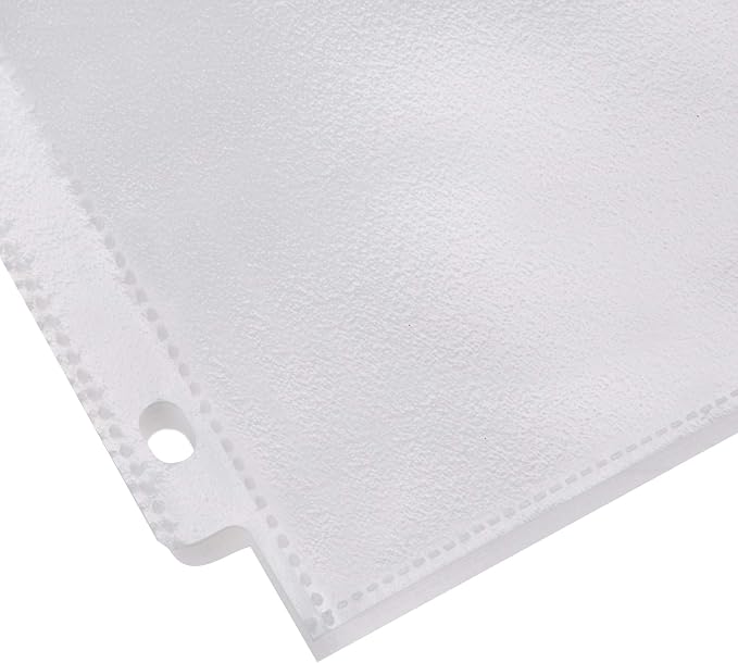 Amazon Basics Sheet Protectors for 3 Ring Binder, Non-Glare, Top Loading, Letter Size 8.5 x 11 in, Clear, 1200-Pack