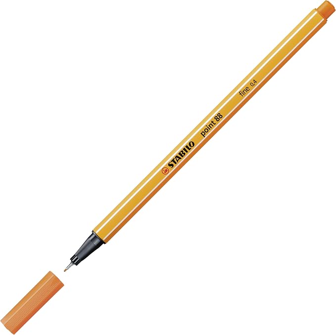 STABILO - Pen 68 & point 88 - Premium Felt Tip Pen & Fineliner - Pack of 10 - Assorted Neon colors