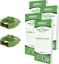 uPunch 2 Pack Ribbon/200 Card Combo for Green HN3000 AutoAlign Time Clocks (HNRG2TCG1200)