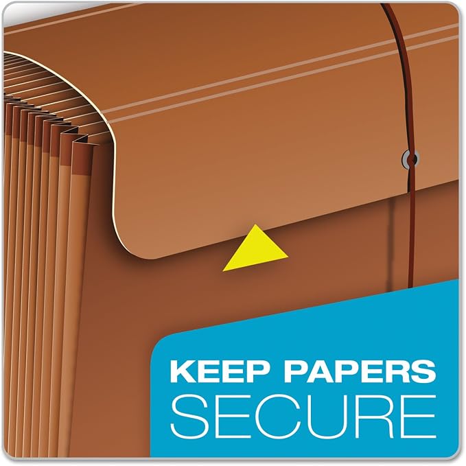Pendaflex Globe-Weis Conversion File Jackets and Pockets, (PFXR119ALHD), Brown