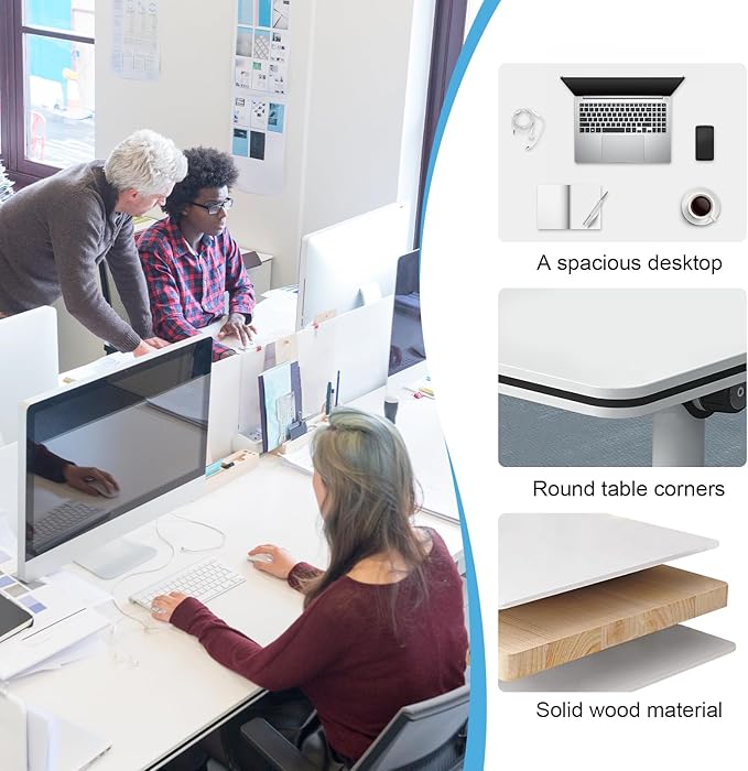 Conference Table,55.1''Folding Conference Room Table for 4-12 People,Mobile Flip Top MeetingTraining Table with Different Coulor and Styles for Offices, Classrooms,Meeting Room (4, 47.2''C)