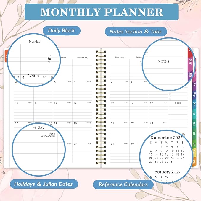 2027 Planner - Jan. 2027 - Dec. 2027, Calendar 2027 for Office, School