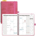 POPRUN Monthly Planner 2027-2028, 6.5"x8.5", 18 Month, Jan 2027-Jun 2028