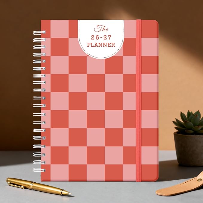 Planner 2026-2027 Weekly & Monthly Academic Planner, 7.4" x 10.2"