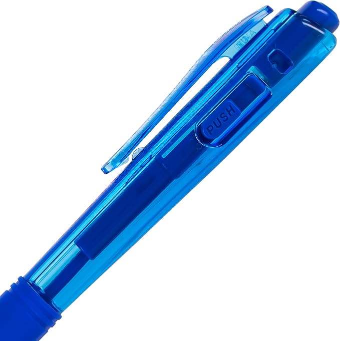 Pentel WOW! Ballpoint Pen, (1.0mm) Medium Line, Blue Ink 60 Count, Canister (BK440PC60C) (Pack of 3)