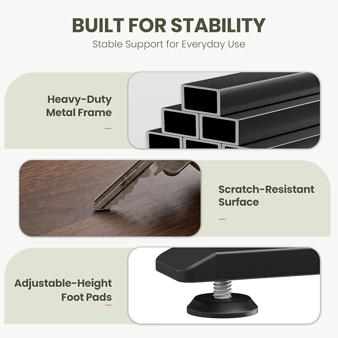 MALOL 59" L Shaped Electric Standing Desk with Drawers, Height Adjustable Desk with Power Outlets & LED Lights, Monitor Stand, Corner Computer Desk for Home Office, Walnut