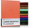 Gallery Leather Large Monthly Planner 2026-2027 Caribbean Sunset