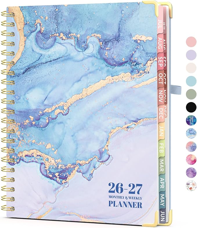 Jul 2026 - Dec 2027 Planner, Forvencer 18 Month Planner 2026-2027, 8.5"x11"