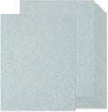 Goefun Blue Parchment Cardstock 100 Sheets, 65lb Light Blue Parchment Paper | 180 gsm Blue Card Stock, Blank Certificate Paper 8.5 x 11 for Printing, Invitations, Crafts, Business Cards