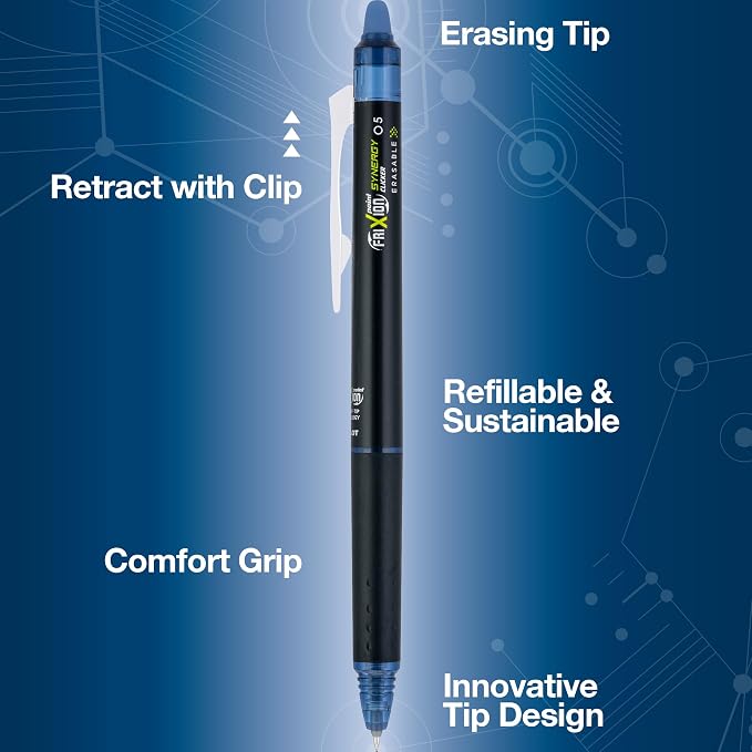 Pilot Pens, Extra Fine Point 0.5 mm, Pack of 12