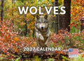 Wolf Calendar 2027 Wolves Monthly Wall Calender 12 Month