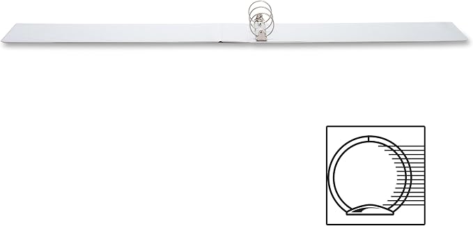Business Source Tabloid-Size Round Ring Reference Binder - 2" Binder Capacity - Tabloid - 11" x 17"