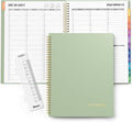 SUNEE 2027 Appointment Book, Quarter-Hourly, Weekly Monthly Planner, 8.5"x11",Sage Green