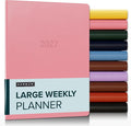Harbor Large Weekly Monthly Planner 2026-2027 Cambridge Flamingo