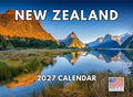 New Zealand Calendar 2027 Monthly Wall Calender 12 Month