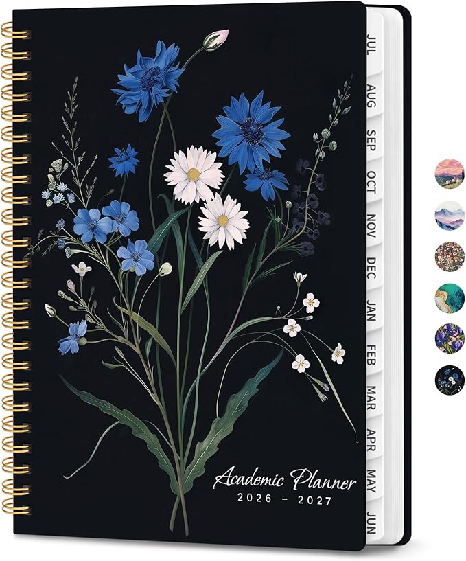 ZOTIA Planner 2026-2027 Weekly & Monthly Calendar Planner Jul 2026-Jun 2027