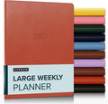 Harbor Large Weekly Monthly Planner 2026-2027 Cambridge Burnt Orange