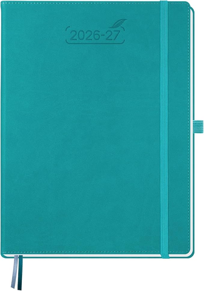 BEZEND Planner 2026-2027 Weekly and Monthly, Hourly Timeslot (8.5"x11")