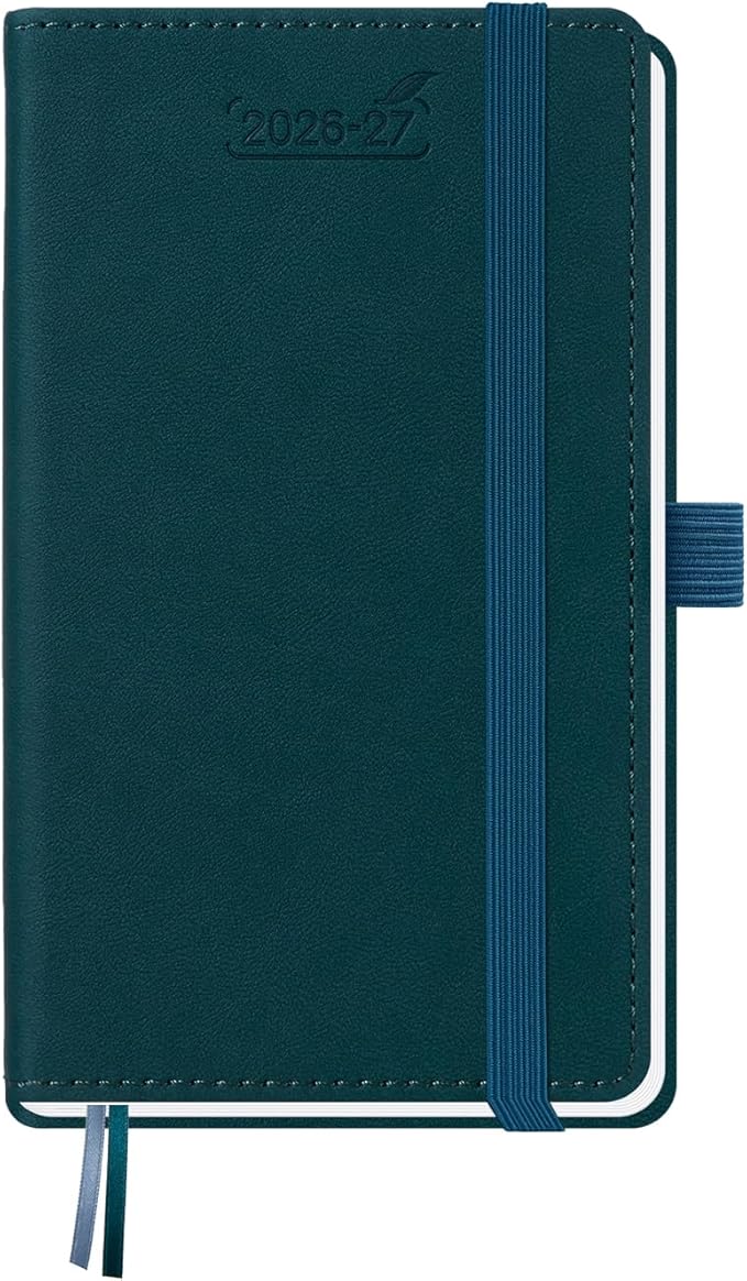 BEZEND Pocket Calendar 2026-2027, Weekly Monthly Academic Planner (3.5"x6")