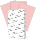 Springhill 11” x 17” Pink Colored Cardstock Paper, 67lb Vellum Bristol, 147gsm, 250 Sheets (1 Ream) – Premium Lightweight Cardstock, Vellum Printer Paper with Textured Finish – 076004R