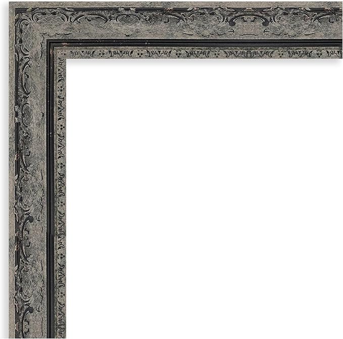 Amanti Art Black Framed Magnetic Board 28x28 Medium Vision Board for use with Magnets, 100% Metal Sheet to Display Items as Office Decor or for Home Organization in mudroom, Kitchen or Kids Room