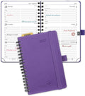 POPRUN 2027 Pocket Planner (Small-4'' x 6.25'') Weekly and Monthly Calendar