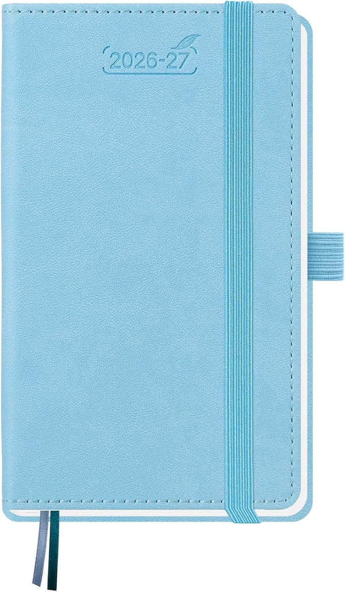 BEZEND Pocket Calendar 2026-2027, Weekly Monthly Academic Planner (3.5"x6")