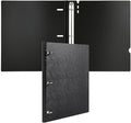 WOT I Telescoping 3 Ring Binder(0.75"), Expandable Flexible Binder - Patented Design for Easy Portability, Holds 8.5"x11" Paper, for School, Office&Home Organization, Black
