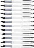 Pentel Floatune Rollerball, 0.8mm Medium Line, Black Ink, 12 Pack