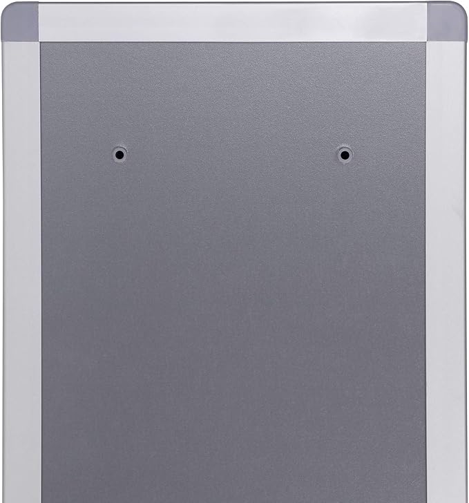 Amazon Basics Cabinet Key lock Box, Silver, 12.5"D x 8.5"W x 2.45"H | 24-Key Position