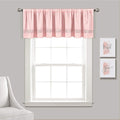 Lush Decor Night Sky Sequins Valance, Single, 84" W x 18" L, Blush & Silver - Extra Wide Curtain - Kitchen Curtain Valance - Modern Glam Decor - Bathroom Or Kitchen Valance For Windows