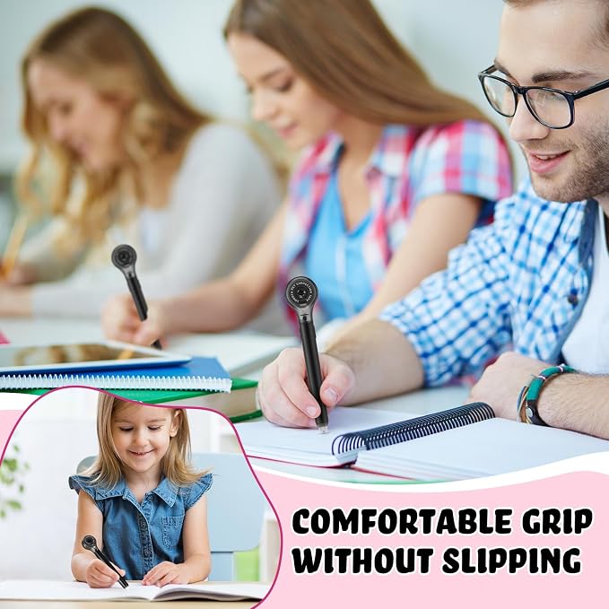 Gersoniel 10 Pack Correction Tape Pen for School Office,Black Color