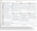 Life Charge Weekly To Do List Planner Notepad, 60 Page Task Planning Pad with Daily Checklist, Priority To-Do Checkboxes & Notes, Desk Notebook for Office Organization & Productivity, 11 x 8.5