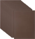 Guakicae 100 Sheets Coffee Cardstock 8.5 x 11 Scrapbooking Paper 80lb | Premium Dark Brown Card Stock for DIY Cards Making, Wedding Invitations, Crafting, Greeting Cards, Wrapper