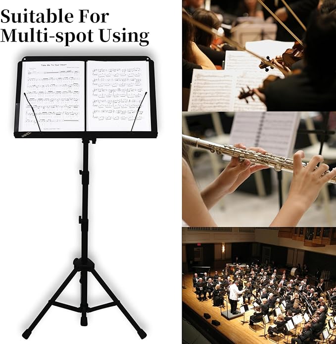 Music Folder Sheet Music Folders Binder 12 Pack Music Choral Storage Holder Band Folder (12)