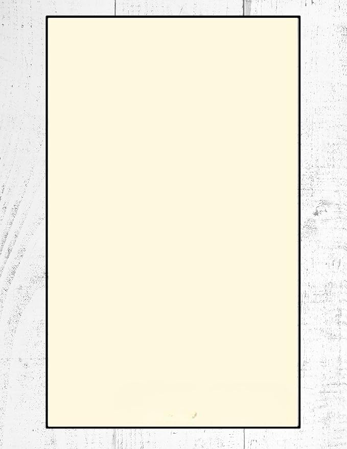 Limited Papers (TM) Colored Copy and Printing Paper, 8.5"x14" Legal Size, 24 Pound, 500 Sheets Per Ream. (5000, Cream)