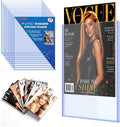 10ct 9“x11.5” Magazine Toploaders - Rigid Clear Protectors for Collectible | Protect Magazines from Scratches, Dust and Moisture, Rigid Clear Holders Keep Collectibles Flat & Clean, Storage and Display