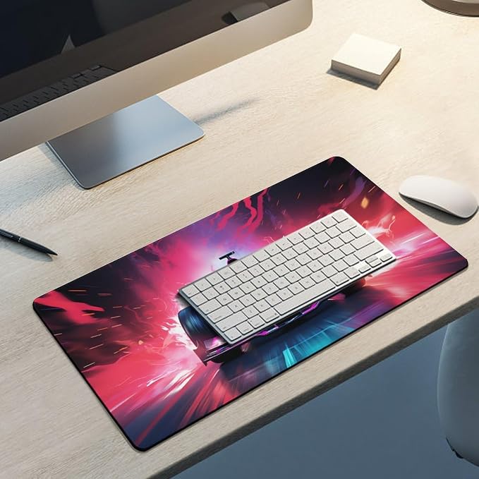 Large Mouse Pad F1 Racing Desk Mat Computer Accessories Gaming Office Organizers Supplies Decor Essentials Keyboard Pads for Desk Rubber 30x60cm