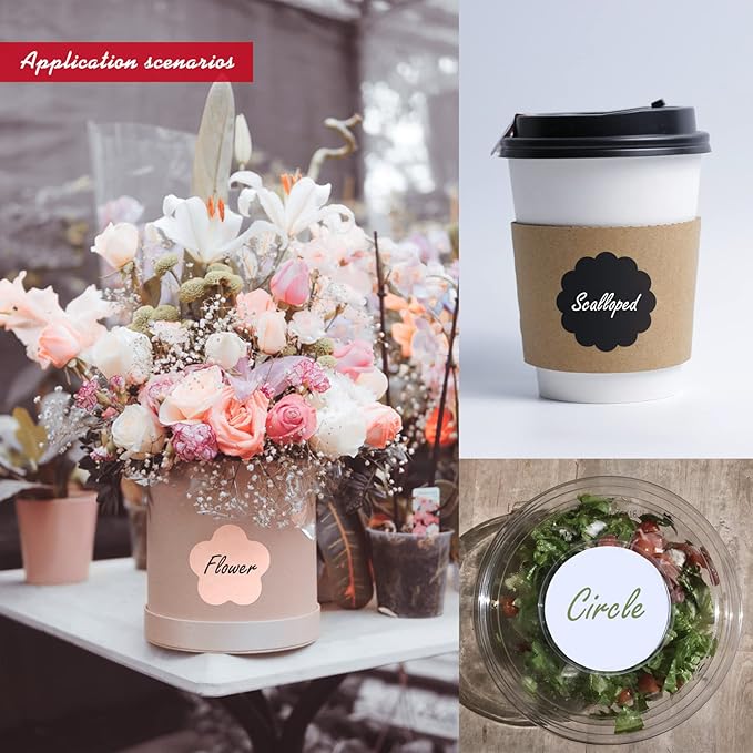 AHEADGOODS Custom Stickers - Personalized Labels with Any Design Image Logo Text, 100 Heart Shaped 2"x2" Vinyl Labels