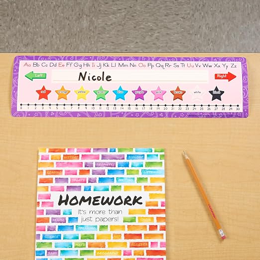 Really Good Stuff Stars and Swirls Desktop Helpers - Set of 24