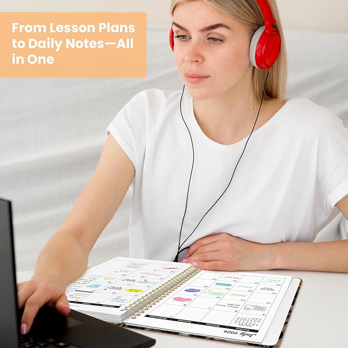 ZOTIA Planner 2026-2027, Jul 2026-Jun 2027 Weekly & Monthly Calendar