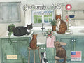 Alex Clark Calendar 2026 Charismatic Cat Monthly Wall Calender 12 Month | American Made In The USA