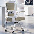 TRALT Office Chair - Ergonomic Desk Chair with Adjustable Lumbar Support, Mesh Computer Chair, Executive Chair for Home Office Comfortable Lumbar Support (1, Khaki)