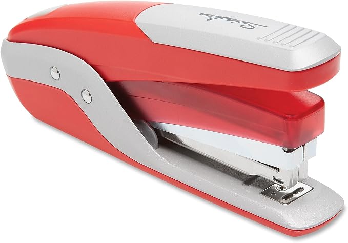 Swingline Stapler Value Pack, 28 Sheet Capacity, Jam Free, Reduced Effort, includes Quick Touch Stapler, 5000 Staples and Staple Remover, Metal, Red and Silver (S7064589)