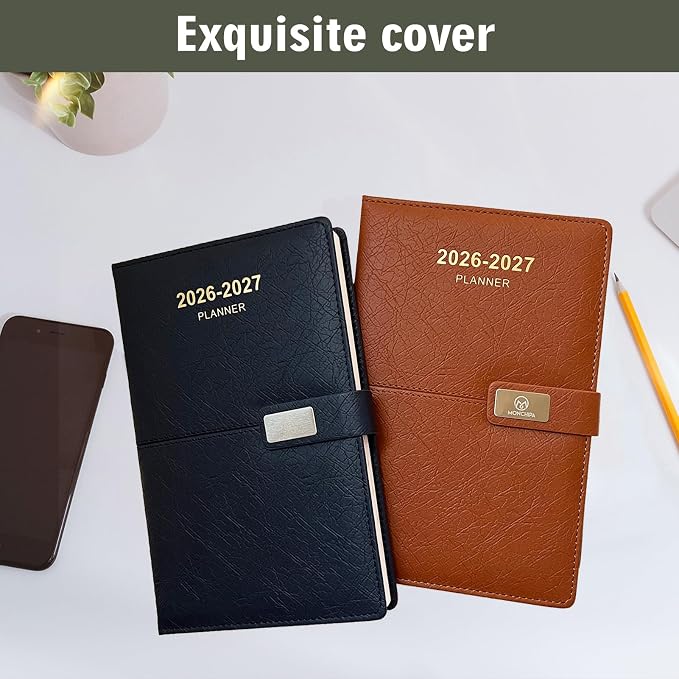 2026-2027 Daily Planner - One Page per Day, Daily Calendar