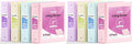 SUNEE 3 Ring Binders 2 Inch 8 Pack, Clear View Binder Three Ring PVC-Free (Fit 8.5x11 Inches) for School or Office Supplies, Assorted Pastel