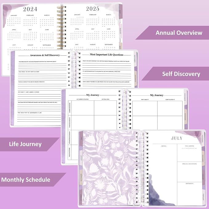 Arundhati Planner 2026-2027, 18 Months Large Daily Weekly Monthly Organizer