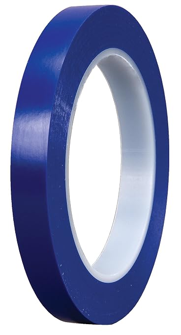 3M Vinyl Tape 471+, Indigo, 3/4 in x 36 yd, 5.3 mil, 1 Roll | Fine Line Tape for Paint Masking Striping, Color Separation and Complex Designs, High-Temperature