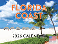Florida Calendar 2026 Wall 12 Month Monthly FL Scenic Souvenirs Floridian Themed Gifts | American Made In The USA